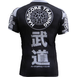 Hardcore Training Budo Grey Rash Guard Men's