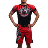 Hardcore Training Round Rash Guard Men's