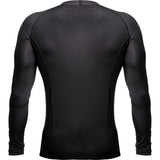 Hardcore Training Recruit Black Green Dark Purple Rash Guard Men's