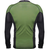 Hardcore Training Recruit Black Green Dark Purple Rash Guard Men's