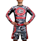 Hardcore Training Sharks Rash Guard Men's