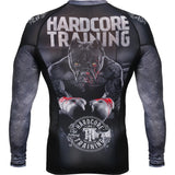 Hardcore Training Ground Shark The Moment of Truth Rash Guard Men's