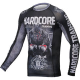 Hardcore Training Ground Shark The Moment of Truth Rash Guard Men's