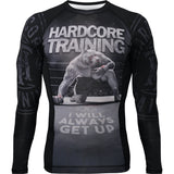 Hardcore Training Rash Guard Long Sleeve Die Hard Men's