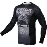 Hardcore Training Rash Guard Long Sleeve Die Hard Men's