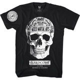 Hardcore Training Fear Zone Black White T-Shirt Men's