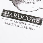 Hardcore Training Fear Zone Black White T-Shirt Men's