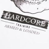Hardcore Training Fear Zone Black White T-Shirt Men's