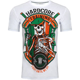 Hardcore Training Irish Fight Black White T-Shirt Men's