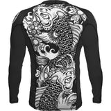Hardcore Training Koi Black Rash Guard Men's