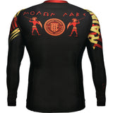 Hardcore Training Sparta Black Rash Guard Men's