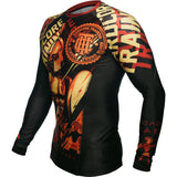 Hardcore Training Sparta Black Rash Guard Men's