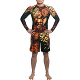 Hardcore Training Sparta Black Rash Guard Men's