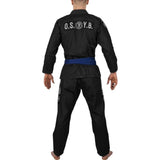 Hardcore Training Denim Gi Brazilian Jiu Jitsu Kimono Men's Black
