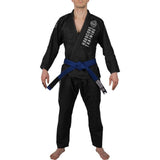 Hardcore Training Denim Gi Brazilian Jiu Jitsu Kimono Men's Black