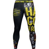 Hardcore Training Doodles Compression Pants Men's