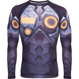 Hardcore Training Rash Guard Cyber Viking Men's