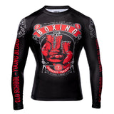 Hardcore Training Code Of Honor Rash Guard Long Sleeve Men's