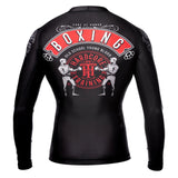Hardcore Training Code Of Honor Rash Guard Long Sleeve Men's