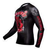 Hardcore Training Code Of Honor Rash Guard Long Sleeve Men's