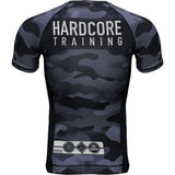 Hardcore Training Camo 2.0 Rash Guard Short Sleeve Men's