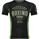 Hardcore Training Boxing Factory Rash Guard Short Sleeve Men's