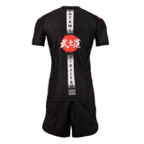 Tatami Fightwear Rash Guard Bushido Black Short Sleeve Men's