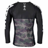 Tatami Fightwear Essential Camo Green Rash Guard Men's