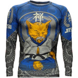 Jitsu Zen Cat Rash Guard Men's