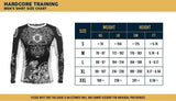 Hardcore Training Code Of Honor Rash Guard Men's