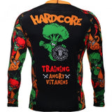 Hardcore Training Angry Vitamins Rash Guard Men's