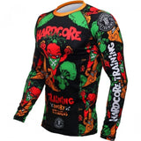 Hardcore Training Angry Vitamins Rash Guard Men's