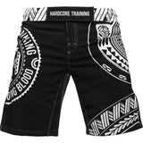 Hardcore Training Ta Moko Black Fight Shorts Men's