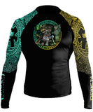 Raven Fightwear Gods of Mesoamerica Tezcatlipoca Rash Guard Men's