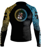 Raven Fightwear Gods of Mesoamerica Huitzilopochtli Rash Guard Men's