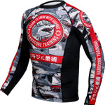 Hardcore Training Sharks Rash Guard Men's