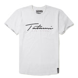 Tatami Fightwear Autograph Navy Blue White Black T-Shirt Men's