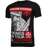Hardcore Training Vikings On Tour Black T-Shirt Men's