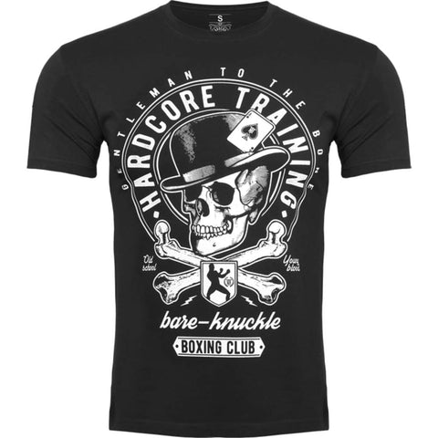 Hardcore Training T-Shirt Men's Stylish Skull