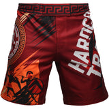 Hardcore Training Sparta Red Fight Shorts Men's