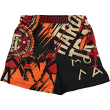 Hardcore Training Sparta Black Boxing Shorts Kids