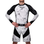 Hardcore Training Rash Guard Marble Men's