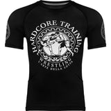 Hardcore Training Wrestling Rash Guard Short Sleeve Men's