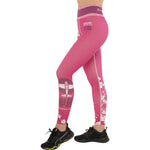 Hardcore Training Women Leggings Sakura Blue Pink Grey