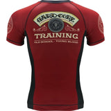 Hardcore Training Old Tatto Short Sleeve Rash Guard Men's