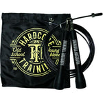 Jump Rope Hardcore Training Black - Workout Boxing MMA Fitness Training Crossfit - For Men Women