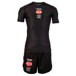 Tatami Fightwear Rash Guard Bushido Black Short Sleeve Men's