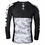 Tatami Essential Camo White Rash Guard Men's