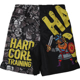 Hardcore Training Doodles Boxing Shorts Kids