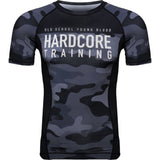 Hardcore Training Camo 2.0 Rash Guard Short Sleeve Men's